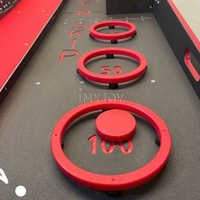 Jeu de lancer de disques interactif : Défi de précision avec cibles perforées pour compétition de tir au disque volant
