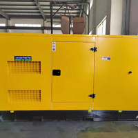 Alternateur sans balais 100% cuivre 90kW 110kW, générateur silencieux refroidi par eau, CE ATS, tension stable, faible bruit, groupe électrogène diesel