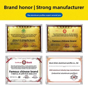 Connecteur d'ancrage simple face anodisé en aluminium industriel Zhien <span class=keywords><strong>assemblage</strong></span> de Support d'angle fixe au sol modèle de support de Surface murale - Product Image 4