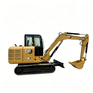 Miniexcavadora hidráulica de orugas usada CAT 306 305.5E2 301.5 303.5C 306 301.7CR 305 303.5E 307E 305.5 302 304C 304e - Product Image 1