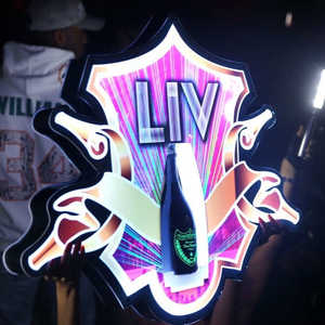 Exhibidor de Botellas LED Acrílico Personalizado para Club Nocturno, Tequila 1942, Servicio VIP para Botellas, Presentador de Botellas - Product Image 5