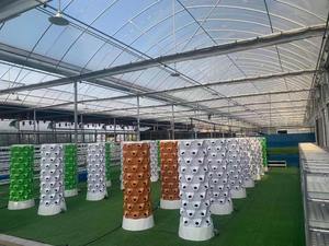 Invernadero hidropónico Aquaponics 6/8/10/12 Capas Aeroponía vertical al por mayor Agricultura Microgreens - Product Image 4