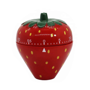 Temporizador de cocina mecánico, temporizador de fresa, cuenta atrás para fruta - Product Image 2