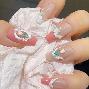 TSZS nuevo 2024 Etiqueta Privada venta al por mayor brillo DIY arte de <span class=keywords><strong>uñas</strong></span> joyería 3D aleación <span class=keywords><strong>uñas</strong></span> encanto Metal tulipán flor accesorios para <span class=keywords><strong>uñas</strong></span> - Product Image 3