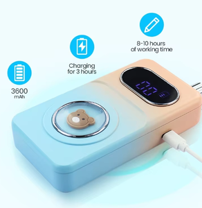 Perceuse à <span class=keywords><strong>ongles</strong></span> électrique professionnelle, polisseuse à <span class=keywords><strong>ongles</strong></span> portable rechargeable, batterie 3600mAh, faible bruit, légère, <span class=keywords><strong>en</strong></span> métal, pour salon de manucure - Product Image 6