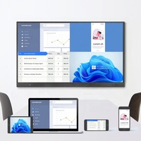 Riotouch nouveau android 12.0 65 "75" 86 "moniteur tactile interactif intelligent avec tableau blanc amélioré reconnaître manuscrit