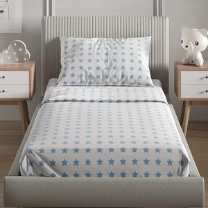 <strong>Single</strong> Bed Set Soft Comfortable Children's <strong>Bedding</strong> for Easy Care and Clean Wrinkle-free Microfiber Suitable for Toddlers - Product Image 3