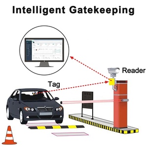 Etiqueta de PVC Personalizada OEM UHF U8 U9 para Permiso de Estacionamiento de Automóviles, Etiqueta de Acceso al Vehículo Reutilizable, Temporal o Permanente - Product Image 4