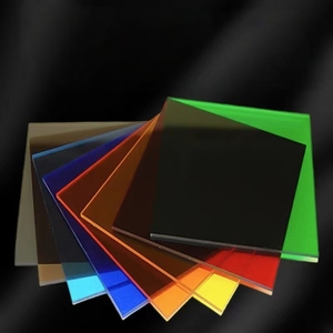 Ánh sáng cao bán buôn truyền perspex tấm giá perspex ép đùn mô hình rõ ràng tấm Acrylic nhiều màu trong suốt - Product Image 5