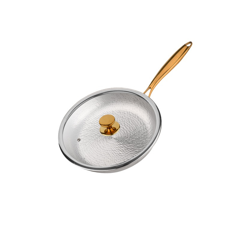 Padella martellata da 24cm [100% puro titanio]