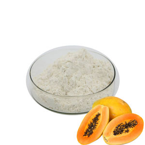 Bubuk <span class=keywords><strong>Papain</strong></span> Kelas Makanan Produk Kesehatan Terlaris 100000U/G Bubuk Ekstrak Pepaya Alami Bubuk Enzim <span class=keywords><strong>Papain</strong></span> - Product Image 1