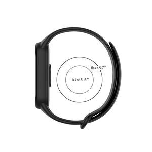 Para Amazfit <span class=keywords><strong>Band5</strong></span> pulsera de repuesto deportiva de Color sólido suave para Xiaomi <span class=keywords><strong>Mi</strong></span> Band 5/6 correa de reloj de TPU - Product Image 5
