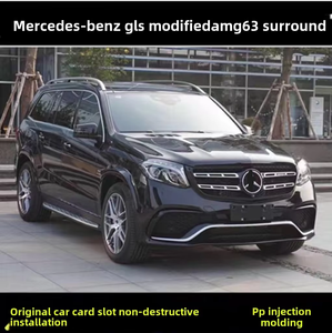 Sourcil de roue de calandre de pare-chocs avant et arrière en plastique modifié pour mercedes-benz Gls450 <span class=keywords><strong>500</strong></span> grand style <span class=keywords><strong>Amg</strong></span> pour kit de carrosserie Gls63 - Product Image 6