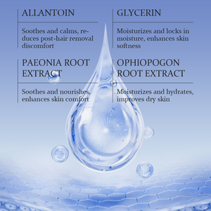 KORMESIC Crème dépilatoire intime bio 60g pour hommes, marque privée, en gros, à l'aloe vera, douce pour le visage et le corps, non irritante - Product Image 4