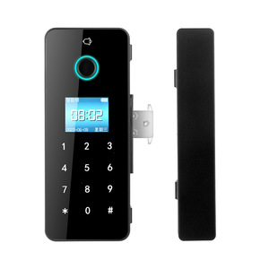 Dyep Smart Lock 1208 Fingerprint Glass Door Unlocking Office Use - Product Image 1