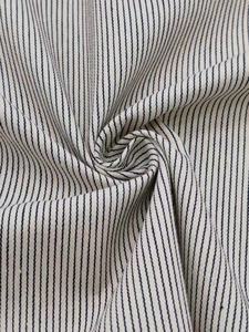 Nouveau <span class=keywords><strong>tissu</strong></span> <span class=keywords><strong>en</strong></span> <span class=keywords><strong>lin</strong></span> coton polyester mélangé 5% <span class=keywords><strong>lin</strong></span> 60% coton 35% polyester rayé <span class=keywords><strong>tissu</strong></span> à la mode - Product Image 5