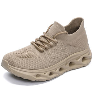 2025 New Release Plus Size Men's Mesh Breathable Casual Sneakers Lightweight Thick Sole Heightening Shockproof Walking <b>Shoes</b> - Product Image 1