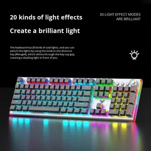 Wolf Spider F3020 Esports Teclado mecánico para juegos Escritorio con cable Dedicado Azul Negro Marrón Rojo Interruptores para computadora portátil - Product Image 3
