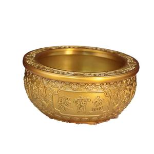 Grand bol en cuivre Feng Shui avec des motifs personnalisables pour la maison et le bureau - Product Image 5