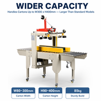 Machine à sceller les cartons FXC-4030, petite scelleuse latérale pour cartons, machine à sceller les boîtes avec ruban adhésif pour cartons ondulés de 80 à 300 mm