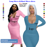 Gaun Wanita Kasual Tanpa Lengan V-Neck Katun Putih Solid Model Bodycon Mini untuk Musim Semi, Pakaian Streetwear