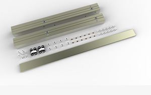 สไลด์โต๊ะแบบเลื่อนเรียบ A3-540เฟอร์นิเจอร์บ้านเงียบ - Product Image 2