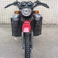 Moto Tout-Terrain CG 150cc Démarrage Électrique/Au Kick 85km/h Économe en Carburant 1,9L/100km Moteur 4 Temps 11L SKD CKD Export