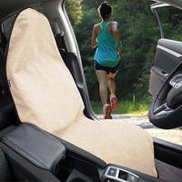 Accesorios de Interior para coche, funda de asiento deportivo antideslizante, cómoda, impermeable, cojín, Toalla de baño, asiento de coche