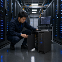Station de travail de conception 3D CAO X3 8000 Intel Core I9 Ultra 5 225 192 Go DDR5 ECC PCIe 5.0 avec GPU dédié