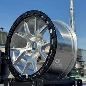Rin de Aleación Forjada GVICHN Personalizado de 17 18 <span class=keywords><strong>19</strong></span> 20 21 Pulgadas 6061 5x112 5x120 Rines Cóncavos con Beadlock para Coche para E46 E90 F30 F90 G87 M2 - Product Image 1