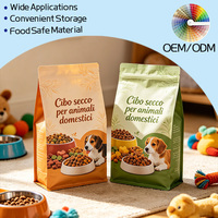 Sachet Doypack à Fermeture Éclair Personnalisé Imprimé, Écologique, pour Aliments Secs pour Animaux de Compagnie – Vente Chaude