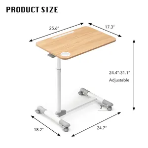 Altura ajustável para mesa, altura de venda quente ajustável para mesa de computador notebook, mesa para cama ou sofá
