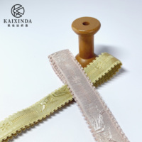 Accessoires de lingerie d'usine : Bretelles de soutien-gorge élastiques antidérapantes en peluche à motif jacquard personnalisé