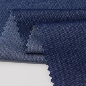 Заводская цена 30S пряжа окрашенная 4,6 oz потертая ткань из джинсовой ткани для джинсов
