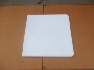 Mesa de HDPE moderna directa de fábrica al por mayor plegable comedor muebles de sala de estar marco de acero para gimnasio taller almacén uso - Product Image 3