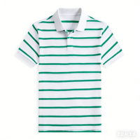 Herenshirts groothandel bestseller, op maat geborduurd logo, gebreid, 100% katoen, korte mouwen, klassieke 'old money' stijl