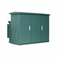 Transformateur sec de type coffret 12 kV monté sur socle YB27-12 pour application en ferme éolienne, unité de panneau assemblée