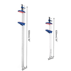 Barre de serrage F pour le travail du bois <span class=keywords><strong>pince</strong></span> <span class=keywords><strong>pince</strong></span> poignée bricolage T pinces à bois dégagement rapide à cliquet outil à main de menuiserie en bois - Product Image 4