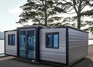 عرض خاص منزل متنقل من الفولاذ 20/FT تصميم مخصص قابل للتوسيع للاستخدام الخارجي بأحجام قياسية - Product Image 2