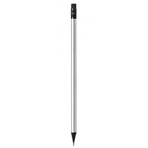 Silver Automatic <b>Pencil</b> D=7.3mm Length 190 Metal Material 0.5/0.7/0.9/1.0mm <b>Writing</b> Width 2B/HB Lead Hardness - Product Image 1
