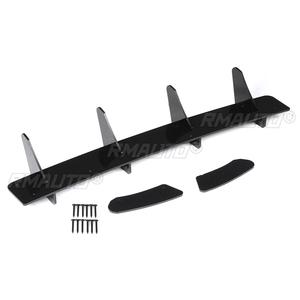 MK7 GTI Rear Bumper Diffuser Rear Side <b>Splitters</b> Spoiler Lip for VW for Volkswagen Golf 7 VII MK7 GTI Rear Bumper Lip Diffuser - Product Image 2