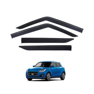 Auto noir Original fenêtre soleil pluie porte visières bouclier déflecteurs TXR voiture accessoires extérieurs pour <span class=keywords><strong>Suzuki</strong></span> <span class=keywords><strong>Swift</strong></span> 2017-2023 - Product Image 6