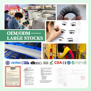 Fournitures de gros Cils Cils Extensions de cils individuels 0.03 0.05 0.07 C CC D DD L M LJ LB Extension de cils - Product Image 5