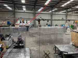 耐錆性ステンレス鋼ワイヤーバスケット屋外および食品加工用-長持ち品質 - Product Image 5