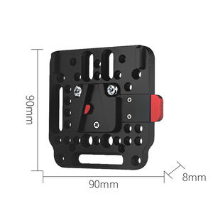 Kit d'assemblage de plaque de verrouillage en V avec plaque de dégagement rapide femelle V-Dock <span class=keywords><strong>m</strong></span>âle pour DJI <span class=keywords><strong>Ronin</strong></span> <span class=keywords><strong>M</strong></span> MX - Product Image 4