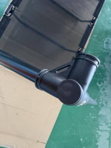 Erhöhte Pet House Langlebige große Hundehütte mit wetterfestem 600D PVC Baldachin Erhöhtes Hunde bett XL Hundehütte für den Außenbereich - Product Image 3