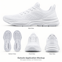Semelle de chaussure en EVA moulée en 3D, flexible et amortissante, pour les chaussures de marche et de course légères pour enfants et juniors