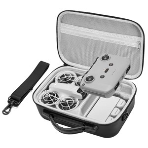 Amazear Sac de voyage portable en PU avec bandoulière Étui de transport compact NEO pour drones DJI NEO Accessoires - Product Image 1