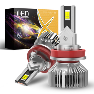 Bombilla LED Universal Gicoo 12-80V H1.H4.H7.H11.9005.9006 para Faros Delanteros, Luz Blanca Fría 6000K 130W 15000LM, Reequipamiento de Lámparas Delanteras para Automóvil - Product Image 3
