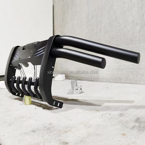 Con luz Led <span class=keywords><strong>4x4</strong></span> Parachoques delantero negro elegante para Toyota Ford Nissan Navara Chevrolet - Product Image 6